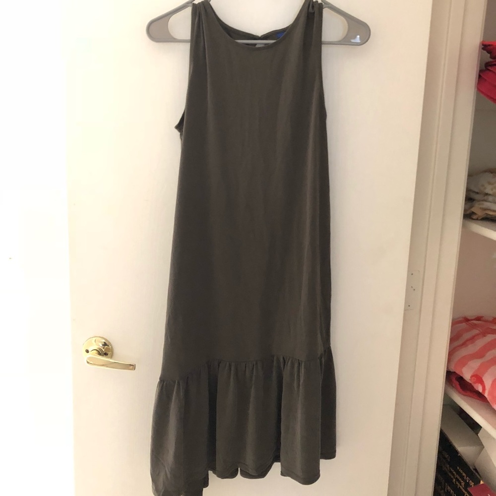 Army green dress